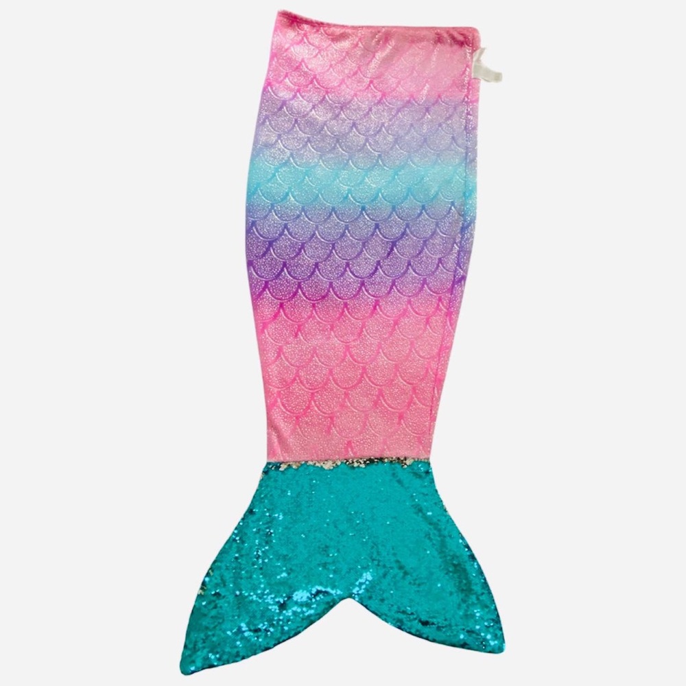 Mermaid tail blanket